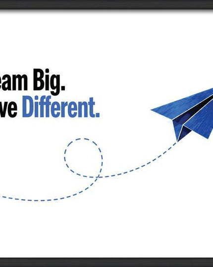 Dream Big Move Different – Framed Wall Art