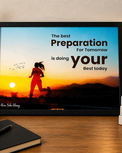 Preparation For Tomorrow – Framed Wall Art