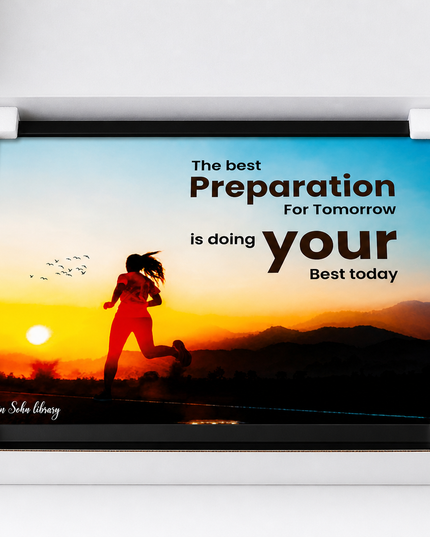 Preparation For Tomorrow – Framed Wall Art