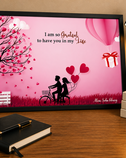 Grateful Love – Framed Wall Art