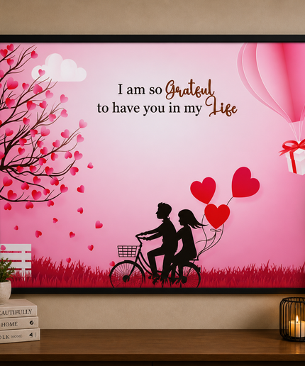 Grateful Love – Framed Wall Art