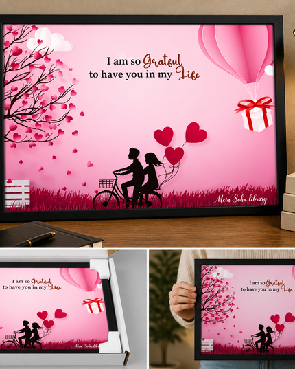 Grateful Love – Framed Wall Art