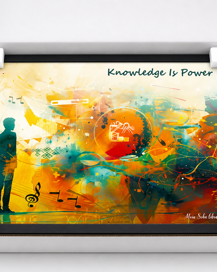 Knowledge Is Power – Framed Wall Art