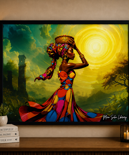 Radiant Strength – Framed Wall Art