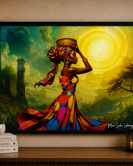 Radiant Strength – Framed Wall Art