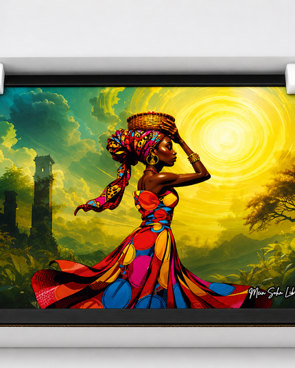 Radiant Strength – Framed Wall Art