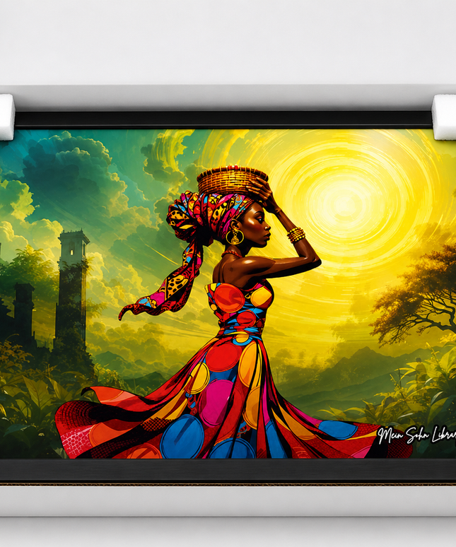 Radiant Strength – Framed Wall Art