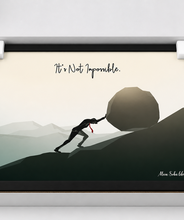It’s Not Impossible – Framed Wall Art