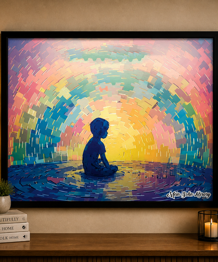 Inner Peace Reflection – Framed Wall Art