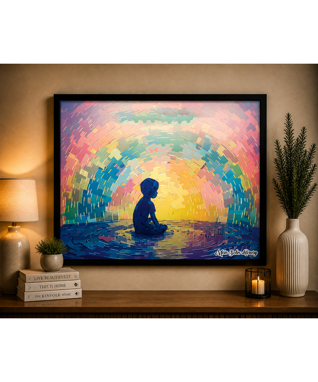 Inner Peace Reflection – Framed Wall Art