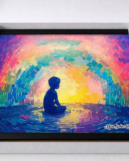 Inner Peace Reflection – Framed Wall Art