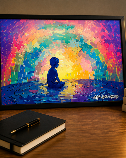 Inner Peace Reflection – Framed Wall Art