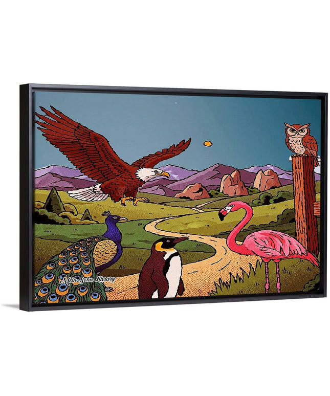 Harmony of the Wild - Framed Wall Art