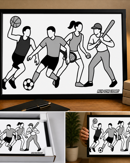 All Sports Motion – Framed Wall Art
