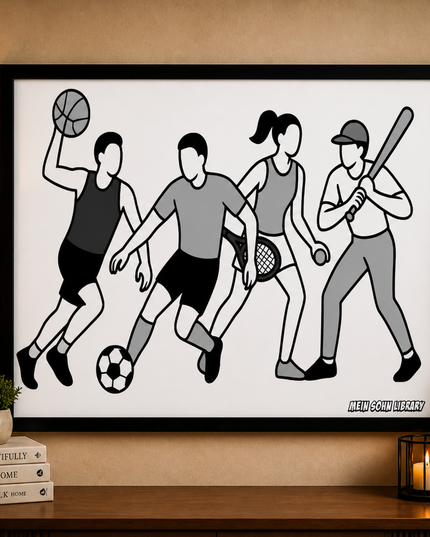 All Sports Motion – Framed Wall Art