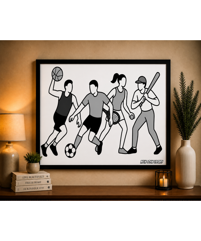 All Sports Motion – Framed Wall Art