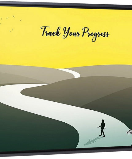 Track Your Progress - Framed Wall Art