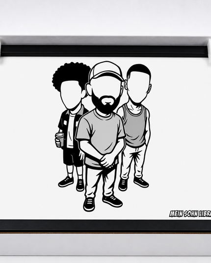 Urban Brotherhood – Framed Wall Art