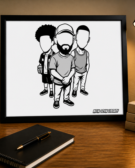 Urban Brotherhood – Framed Wall Art
