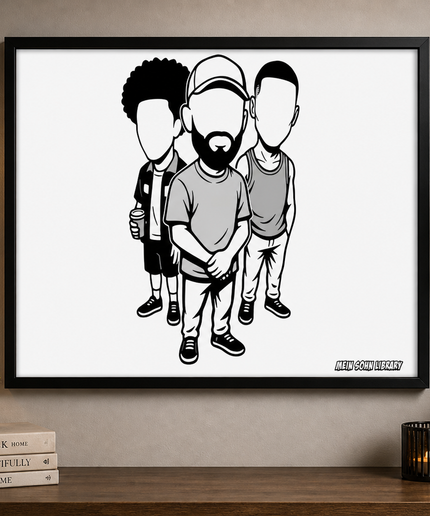 Urban Brotherhood – Framed Wall Art