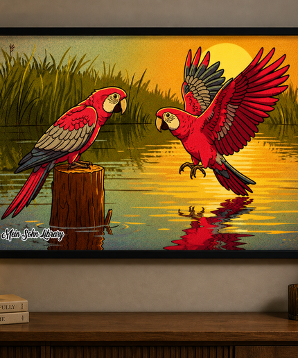 Tropical Harmony – Framed Wall Art