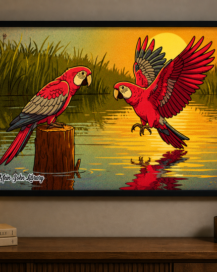 Tropical Harmony – Framed Wall Art