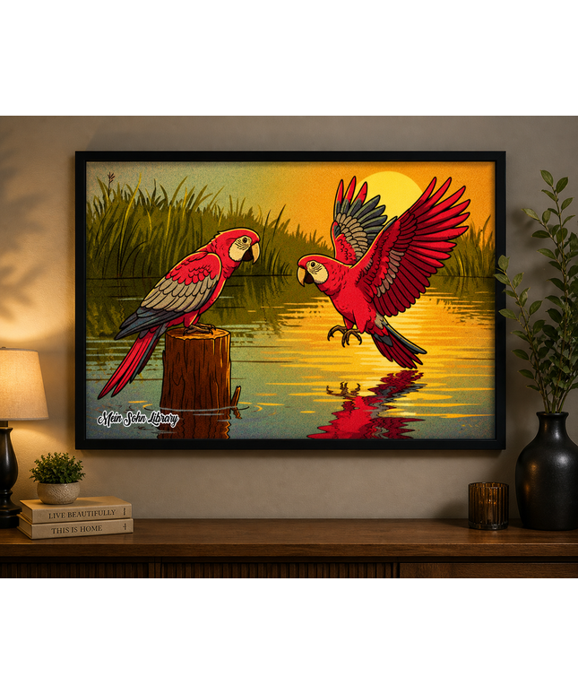 Tropical Harmony – Framed Wall Art