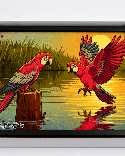 Tropical Harmony – Framed Wall Art