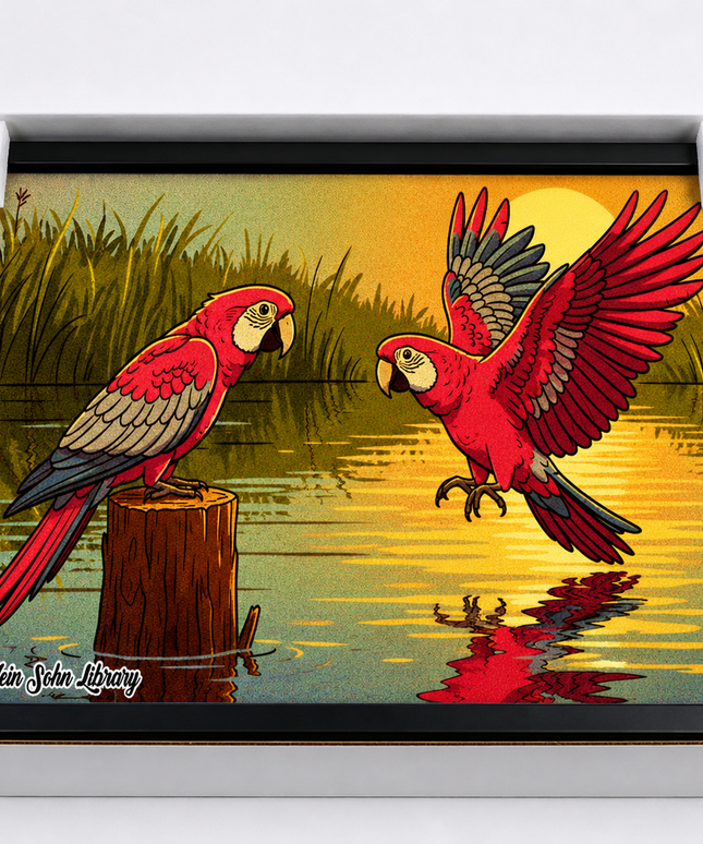 Tropical Harmony – Framed Wall Art