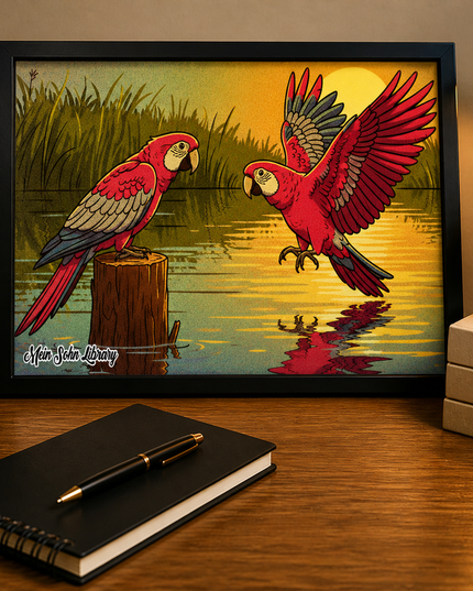 Tropical Harmony – Framed Wall Art