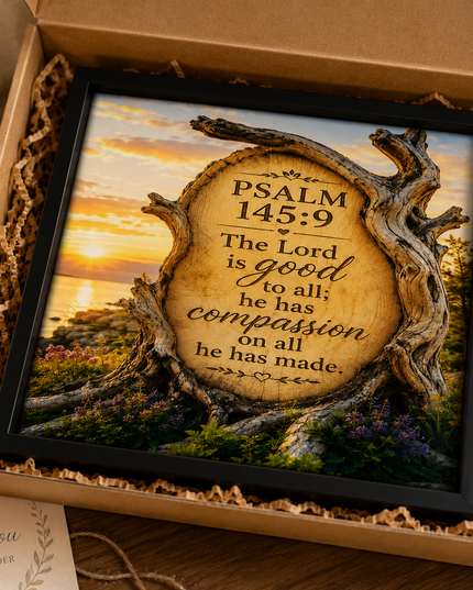 Psalm 145:9 Wall Art – The Lord Is Good to All