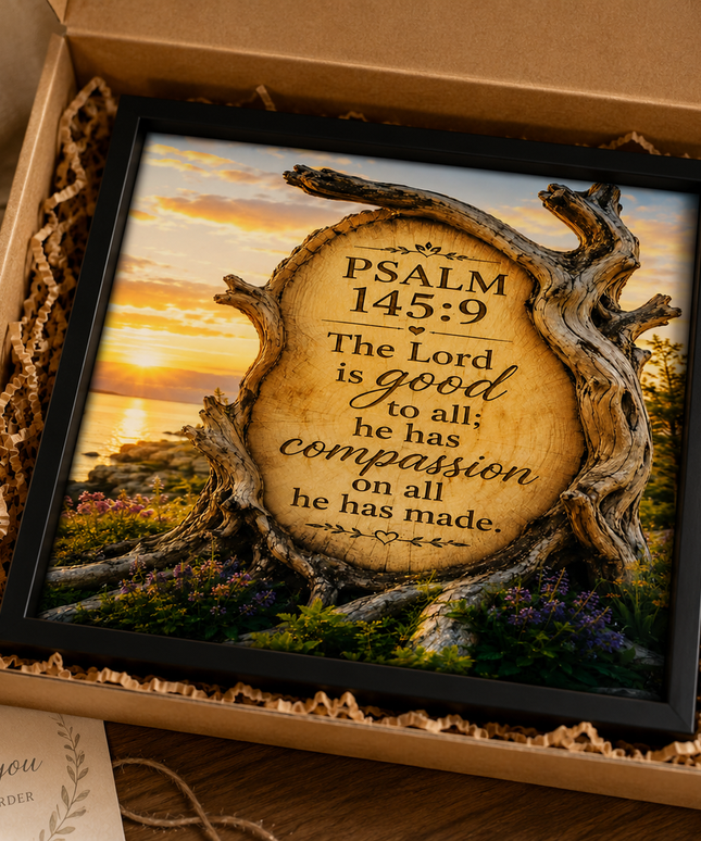 Psalm 145:9 Wall Art – The Lord Is Good to All