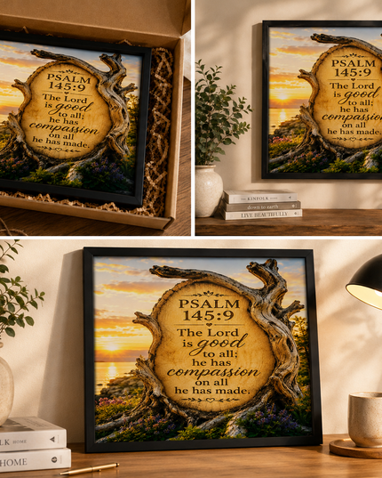Psalm 145:9 Wall Art – The Lord Is Good to All