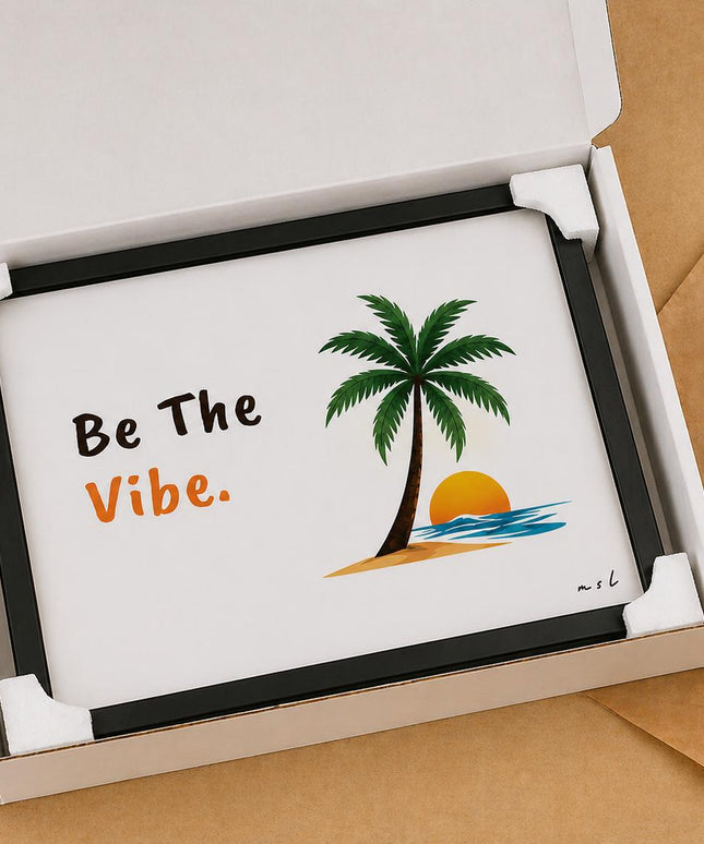 Be The Vibe – Framed Wall Art