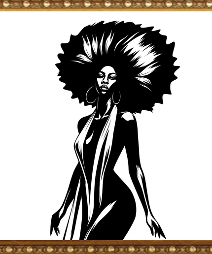 Black Elegance – Framed Wall Art