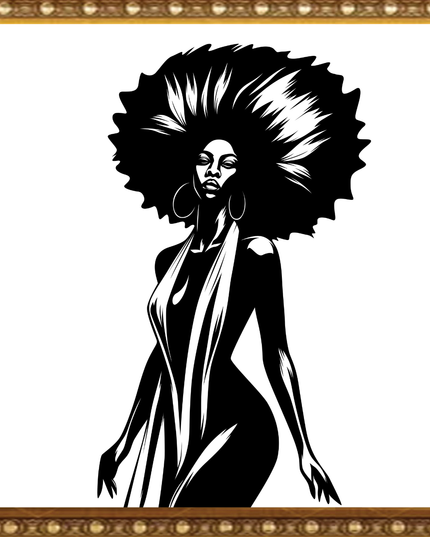 Black Elegance – Framed Wall Art