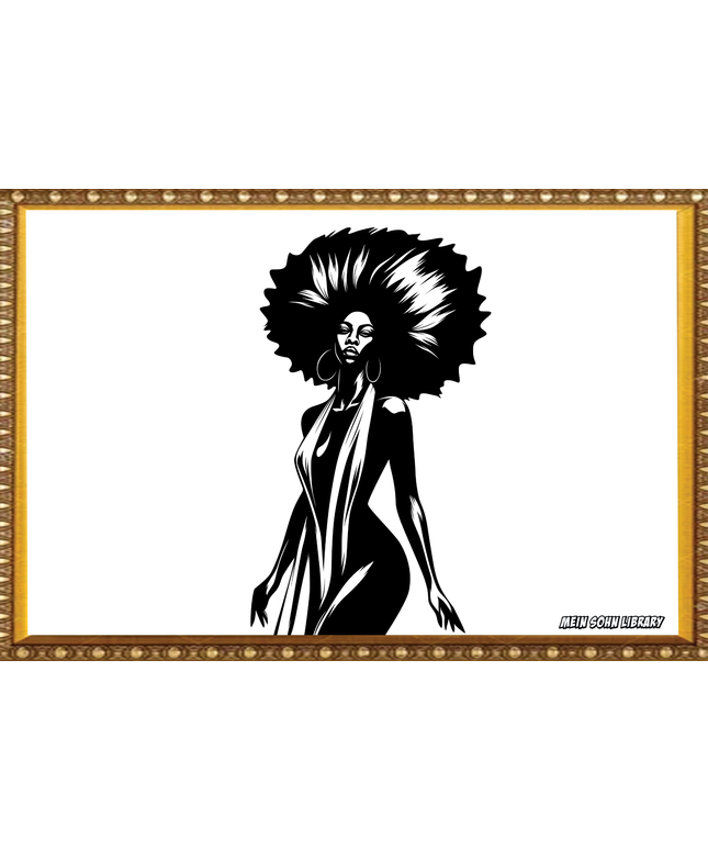 Black Elegance – Framed Wall Art