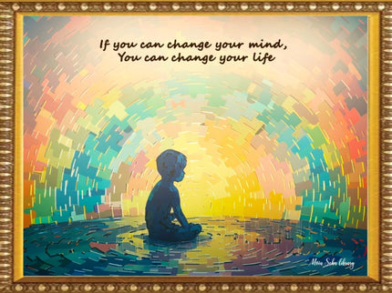 Change Your Mind – Framed Wall Art