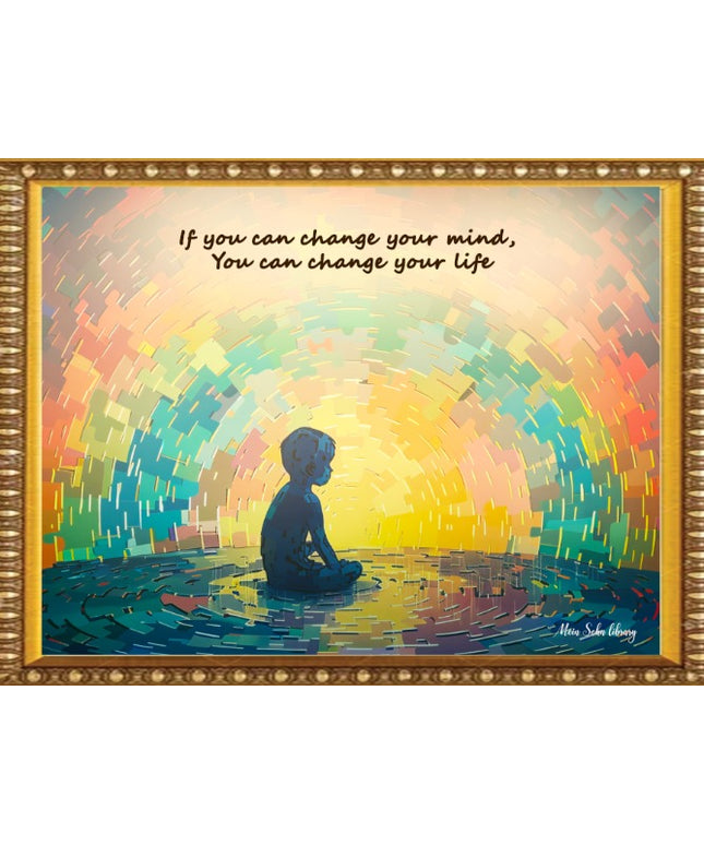 Change Your Mind – Framed Wall Art