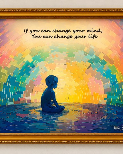 Change Your Mind – Framed Wall Art