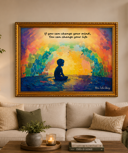 Change Your Mind – Framed Wall Art