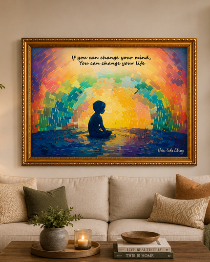 Change Your Mind – Framed Wall Art