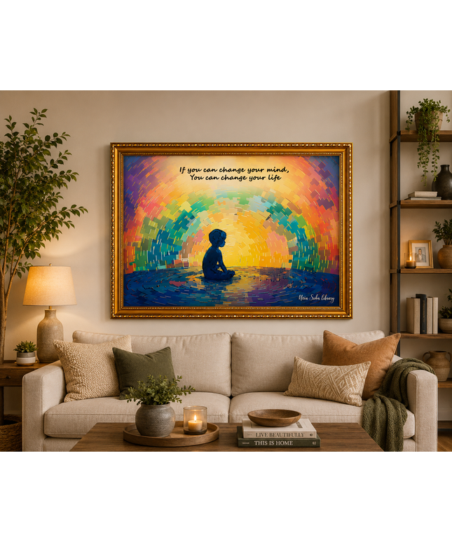 Change Your Mind – Framed Wall Art