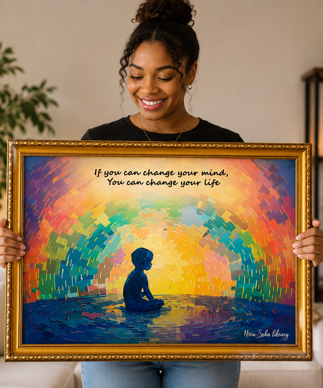 Change Your Mind – Framed Wall Art