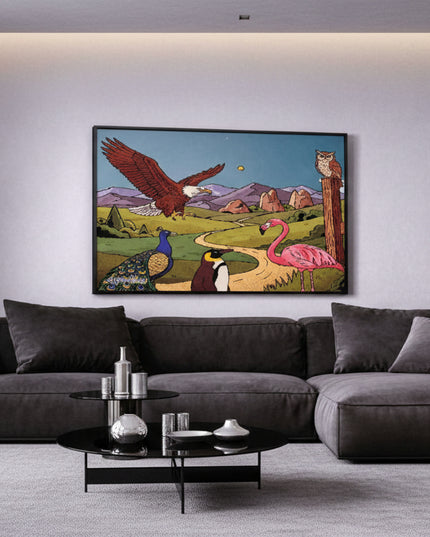 Harmony of the Wild - Framed Wall Art