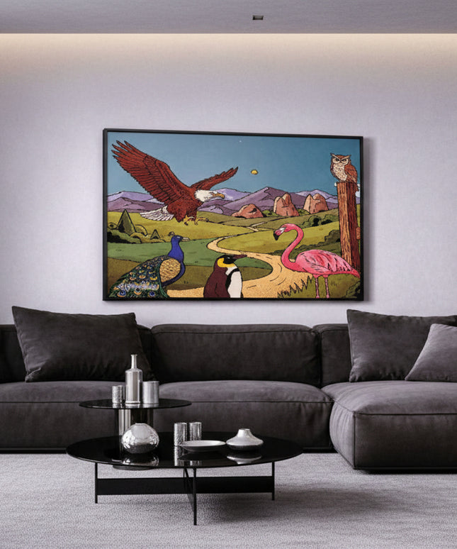 Harmony of the Wild - Framed Wall Art