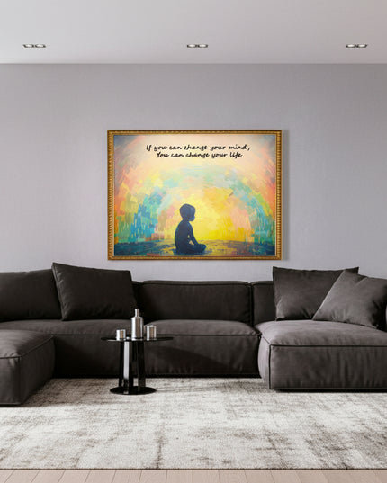 Change Your Mind – Framed Wall Art