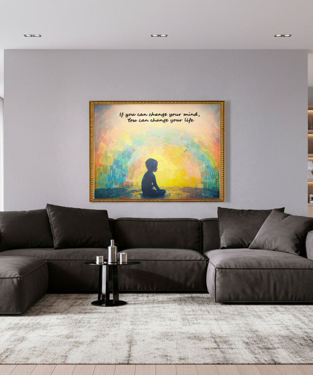 Change Your Mind – Framed Wall Art