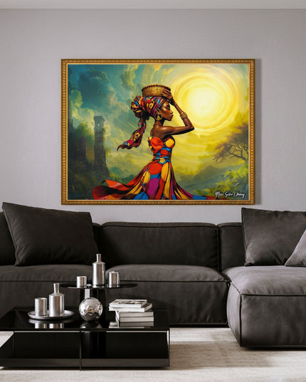 Sunlight Grace – Framed Wall Art