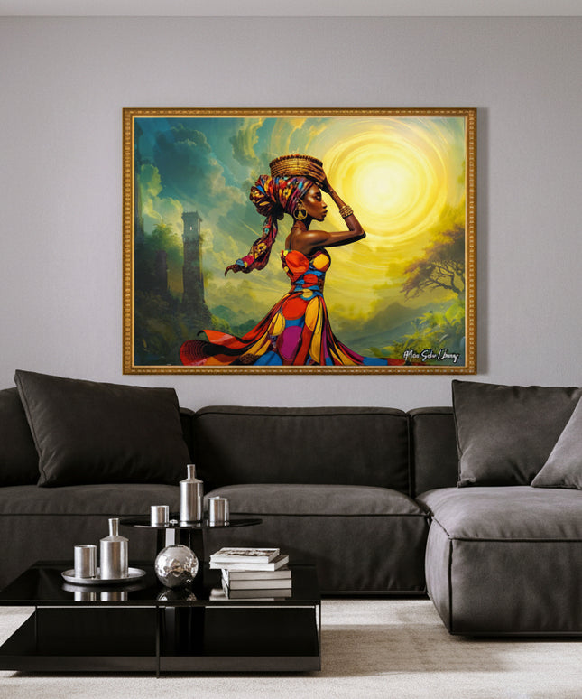 Sunlight Grace – Framed Wall Art